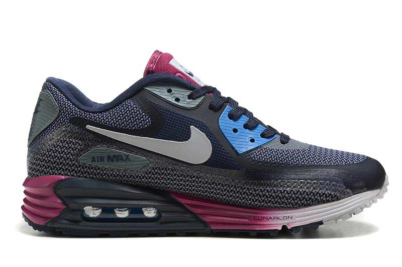 nike air max 90 bleu et noir